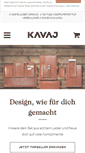 Mobile Screenshot of kavaj.de