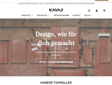 Tablet Screenshot of kavaj.de